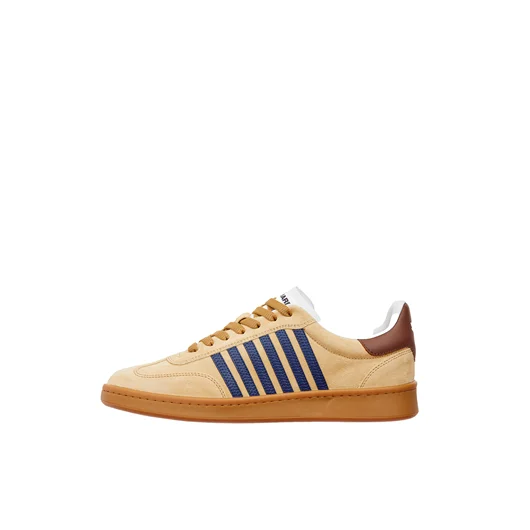 DSQUARED SNEAKER LOW TOP CON BANDE A CONTRASTO