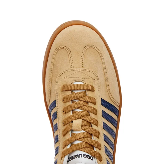 DSQUARED SNEAKER LOW TOP CON BANDE A CONTRASTO