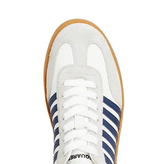 DSQUARED SNEAKER LOW TOP CON BANDE A CONTRASTO