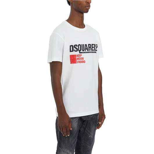 DSQUARED T-SHIRT LOGO COOL FIT