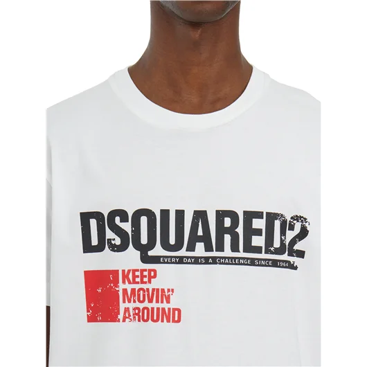DSQUARED T-SHIRT LOGO COOL FIT