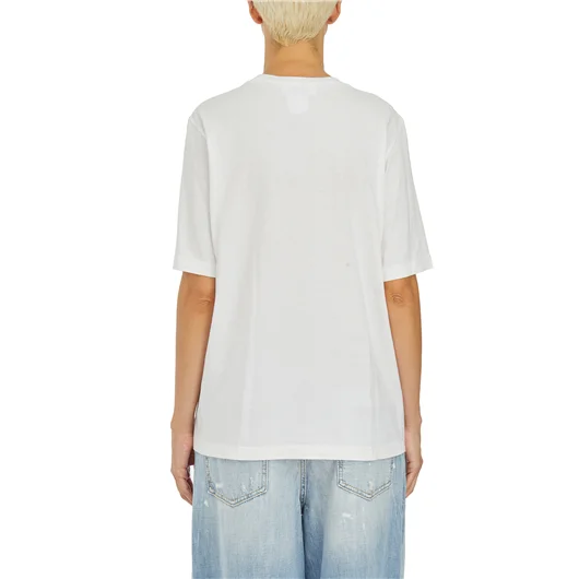 DSQUARED T-SHIRT LOGO IN COTONE