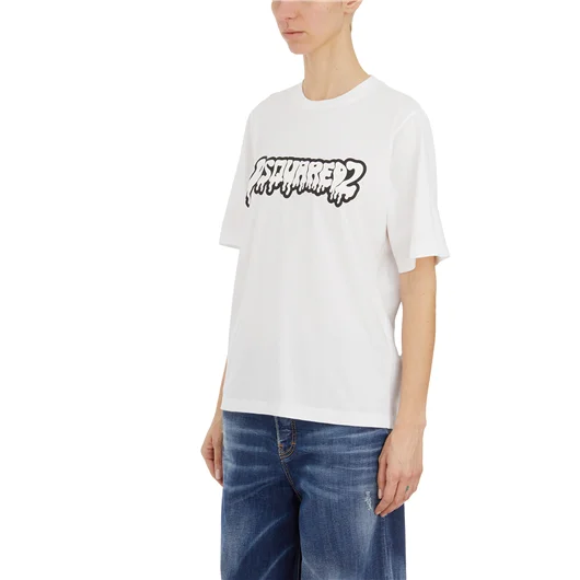 DSQUARED T-SHIRT STAMPA LOGO