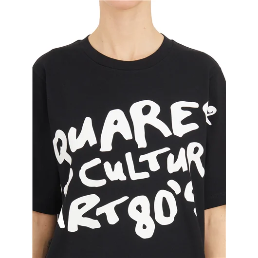 DSQUARED T-SHIRT STAMPA POP 80'S