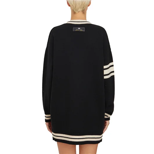 ELISABETTA FRANCHI ABITO COLLEGE IN LANA