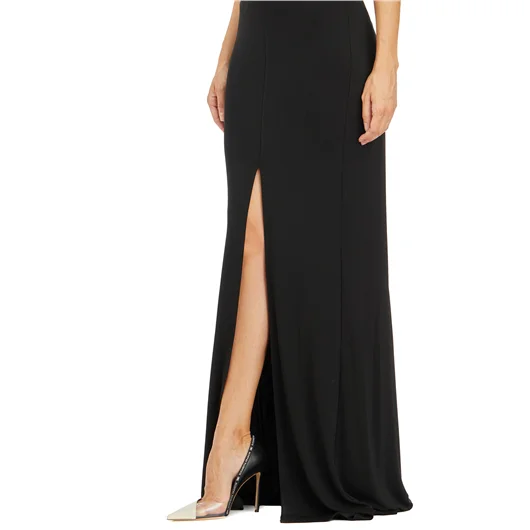 ELISABETTA FRANCHI ABITO RED CARPET CON DRAPPEGGIO