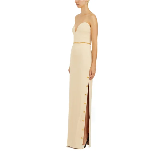 ELISABETTA FRANCHI ABITO RED CARPET IN CREPE