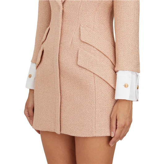 ELISABETTA FRANCHI ABITO ROBE MANTEAU CON PATCH