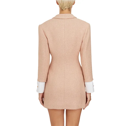 ELISABETTA FRANCHI ABITO ROBE MANTEAU CON PATCH