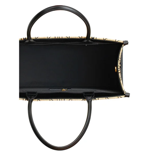 ELISABETTA FRANCHI BORSA SHOPPER IN RAFIA