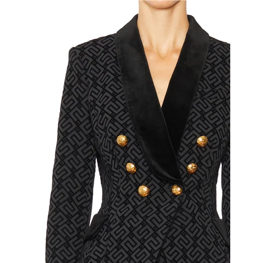 ELISABETTA FRANCHI GIACCA DOPPIOPETTO CON BOTTONI