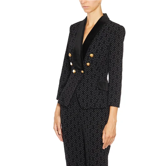 ELISABETTA FRANCHI GIACCA DOPPIOPETTO CON BOTTONI