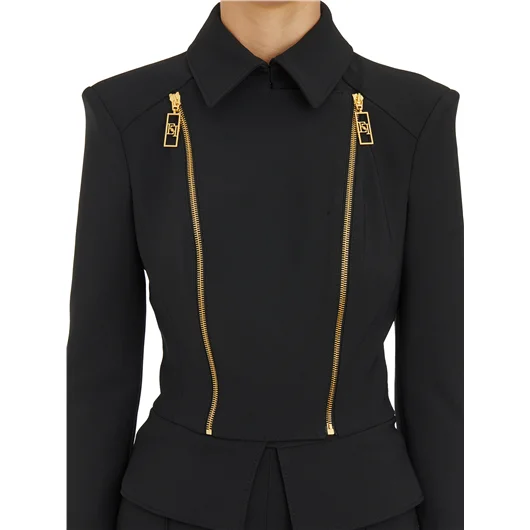 ELISABETTA FRANCHI GIACCA IN CREPE STRETCH