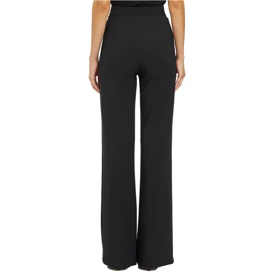 ELISABETTA FRANCHI PANTALONEA PALAZZO CON CINTURA