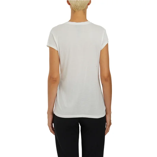 ELISABETTA FRANCHI T-SHIRT STAMPA LOGO