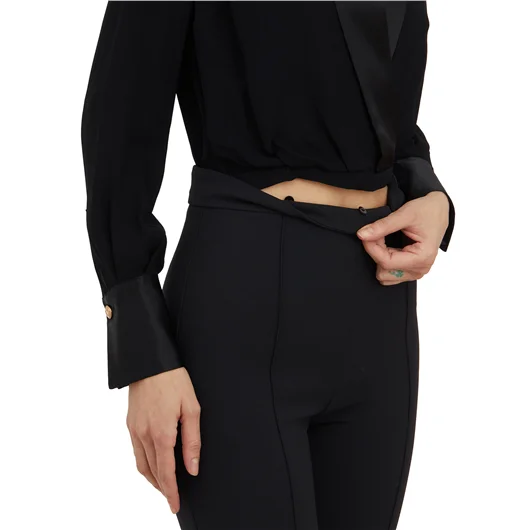 ELISABETTA FRANCHI TUTA COMBINATA IN VISCOSA