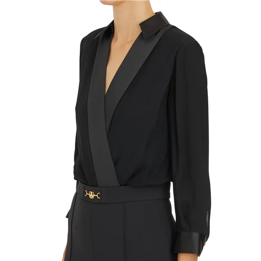 ELISABETTA FRANCHI TUTA COMBINATA IN VISCOSA