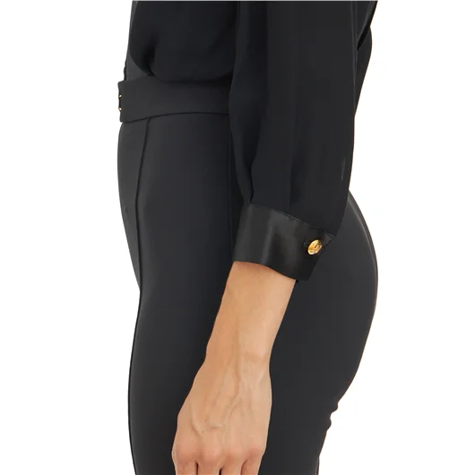 ELISABETTA FRANCHI TUTA COMBINATA IN VISCOSA