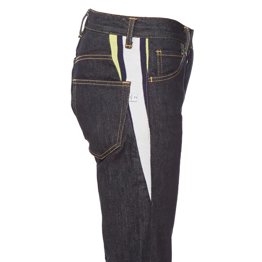 FACETASM JEANS CON BANDA COLORATA