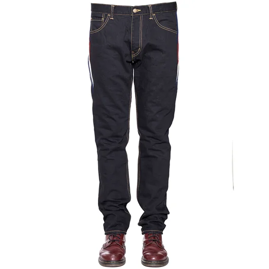 FACETASM JEANS CON INSERTO IN MAGLIA