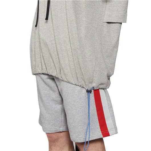 BEN TAVERNITI UNRAVEL FELPA IN COTONE CON CAPPUCCIO