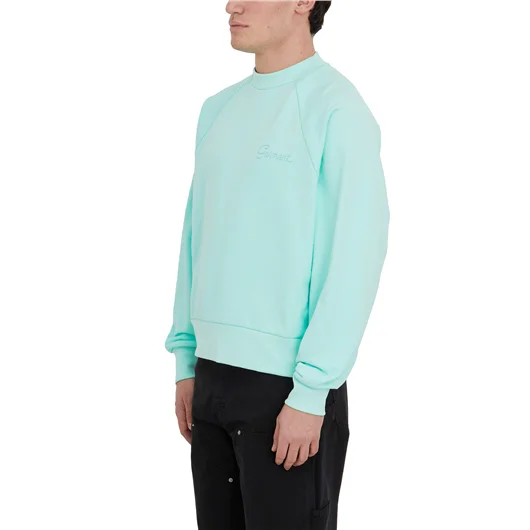 GARMENT WORKSHOP FELPA GIROCOLLO LOGO