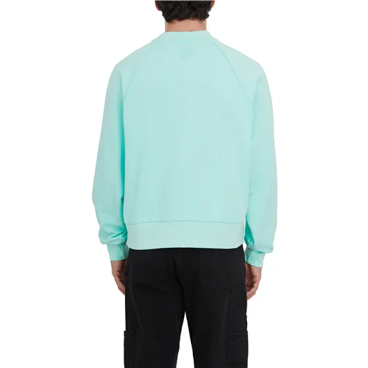 GARMENT WORKSHOP FELPA GIROCOLLO LOGO