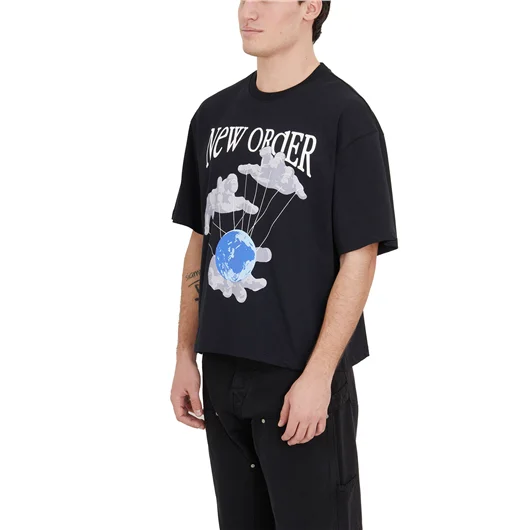 GARMENT WORKSHOP T-SHIRT IN COTONE CON STAMPA