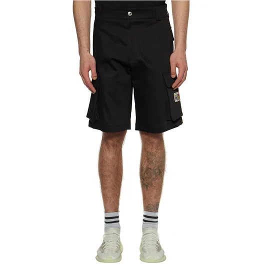 GCDS BERMUDA CARGO IN COTONE