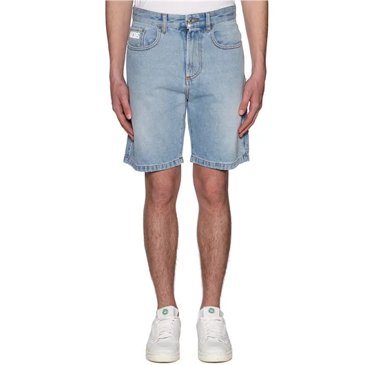 GCDS BERMUDA IN DENIM