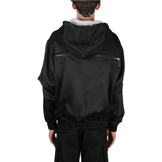 GCDS FELPA DOPPIO CAPPUCCIO