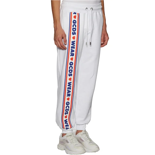 GCDS PANTALONE TAPE LOGO