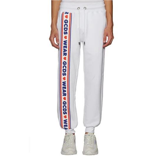GCDS PANTALONE TAPE LOGO