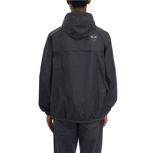 COMME DES GARCONS PLAY GIACCA CON CAPPUCCIO CDG X K-WAY