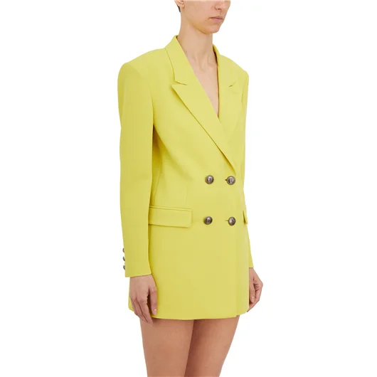 ELISABETTA FRANCHI GIACCA DOPPIO PETTO CON REVERS A LANCIA