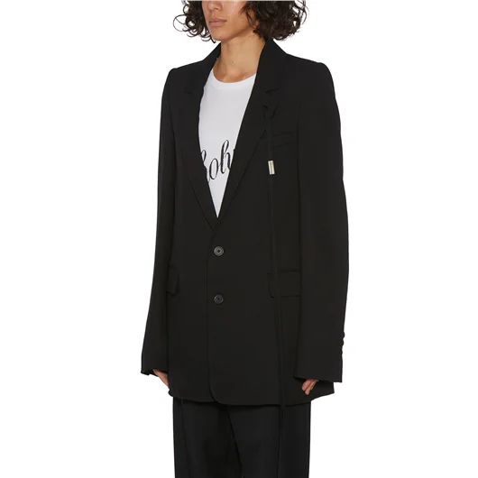 ANN DEMEULEMEESTER GIACCA MONOPETTO LIESBETH STANDARD