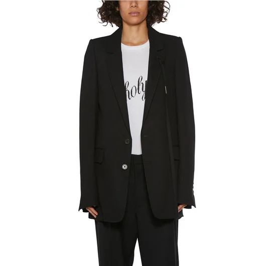 ANN DEMEULEMEESTER GIACCA MONOPETTO LIESBETH STANDARD