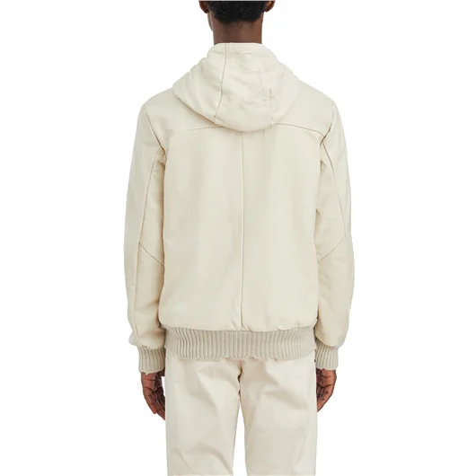 GIORGIO BRATO BOMBER CON CAPPUCCIO IN AGNELLO