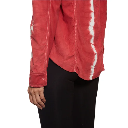 GIORGIO BRATO CAMICIA SUEDE TIE DYE