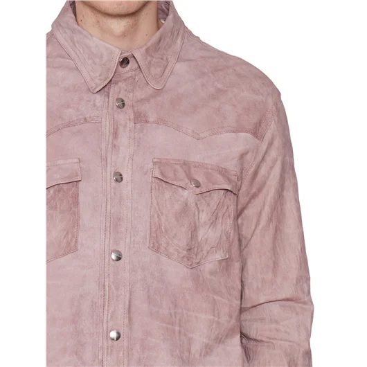 GIORGIO BRATO CAMICIA TEXAS IN PELLE