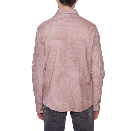 GIORGIO BRATO CAMICIA TEXAS IN PELLE