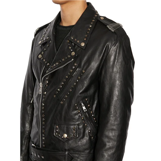 GIORGIO BRATO CHIODO IN PELLE