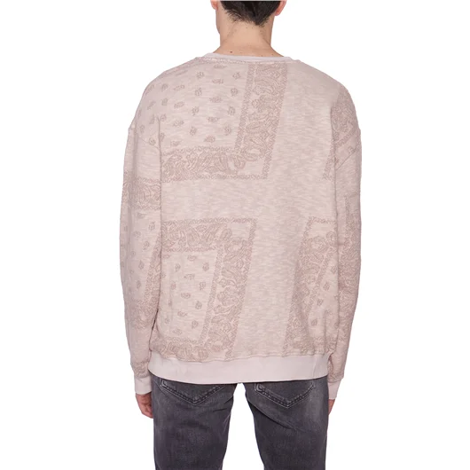 GIORGIO BRATO FELPA GIROCOLLO STAMPA BANDANA