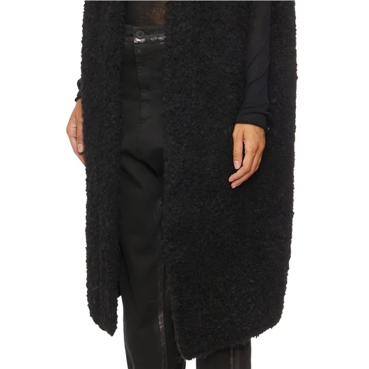 GIORGIO BRATO GILET IN MAGLIA BUCLE'