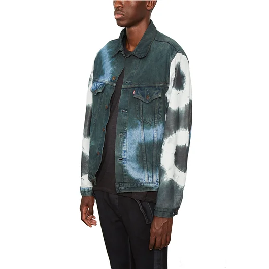 GIORGIO BRATO GIUBBOTTO IN JEANS E PELLE