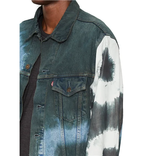 GIORGIO BRATO GIUBBOTTO IN JEANS E PELLE