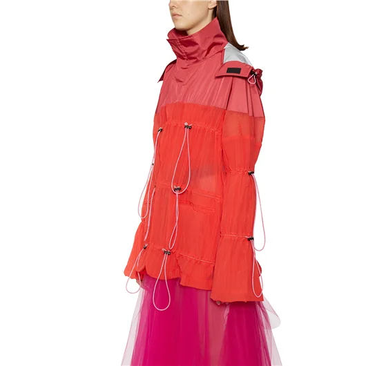 BEN TAVERNITI UNRAVEL GIUBBOTTO IN NYLON CON COULISSE