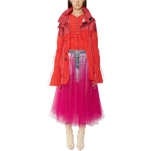 BEN TAVERNITI UNRAVEL GIUBBOTTO IN NYLON CON COULISSE