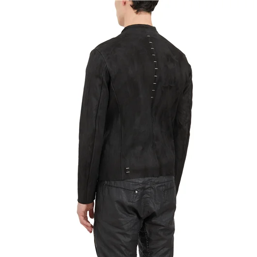 DANIELE BASTA GIUBBOTTO IN PELLE DI VITELLO STRETCH