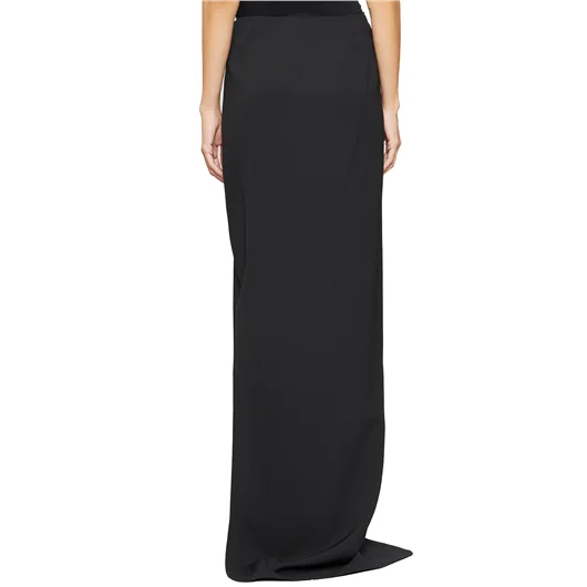 ANN DEMEULEMEESTER GONNA CON SPACCO PROFONDO JANITA